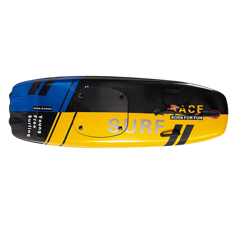 Tabla de surf eléctrica de carbono de 12KW, hidroala eléctrica, jetboard, junto al mar, potencia inteligente, tabla de surf personalizada