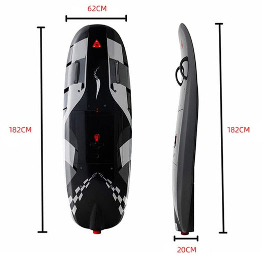 12KW Carbon Electric surfboard electric hydrofoil jetboard seaside intelligent power custom surfboard