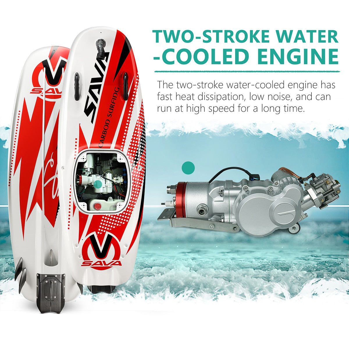 Доска для серфинга Power Surfboard 110cc JET, полностью карбоновая, 20 кг, доска для серфинга, доска для серфинга, материал из углеродного волокна