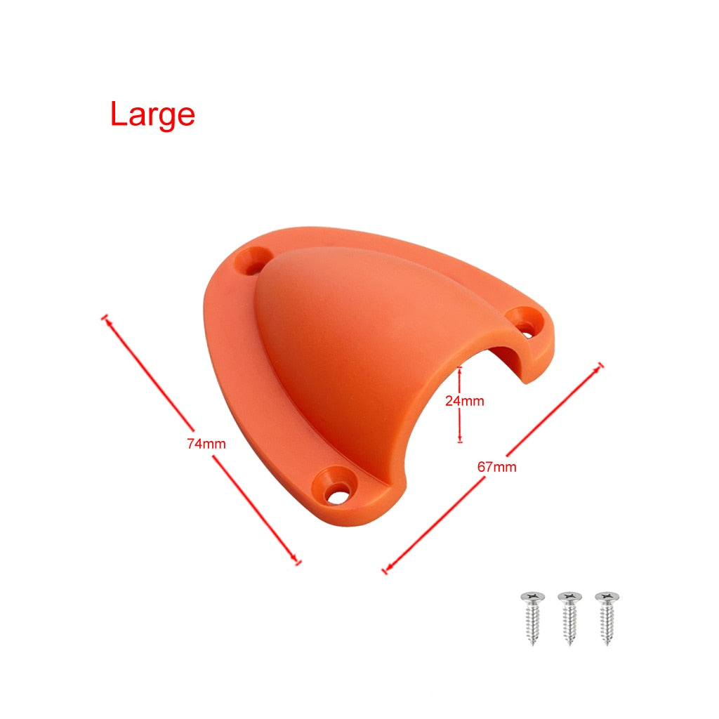 Couvercle d'évent de câble en Nylon marin coquille de palourde ventilateur d'évent à clapet à travers les évents pour sortie de bateau accessoires de Yacht marin