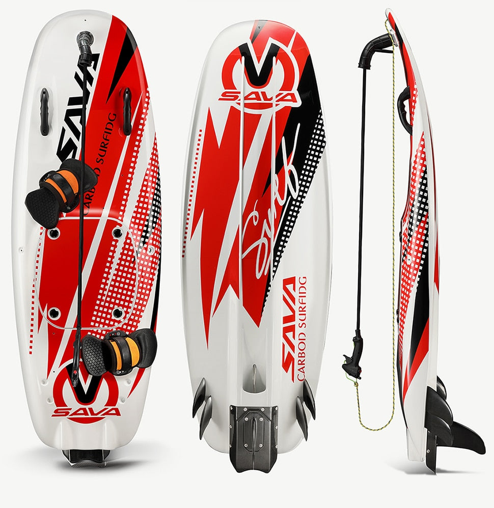 Power Surfboard 110cc JET Surfing Board Full Carbon 20kg Surfboard Jetting Surfing Board Carbon Fiber Material